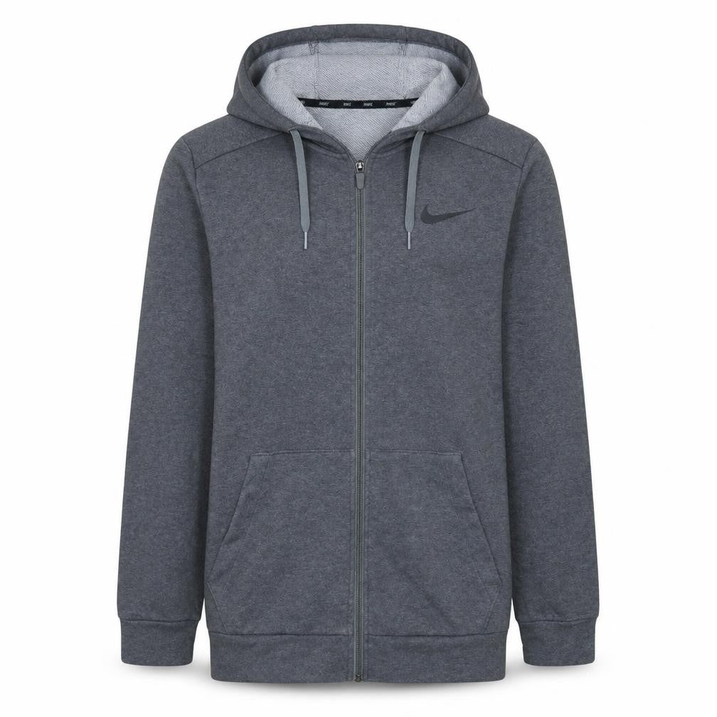 Mens UK Size S Nike Grey Full Zip Hoodie