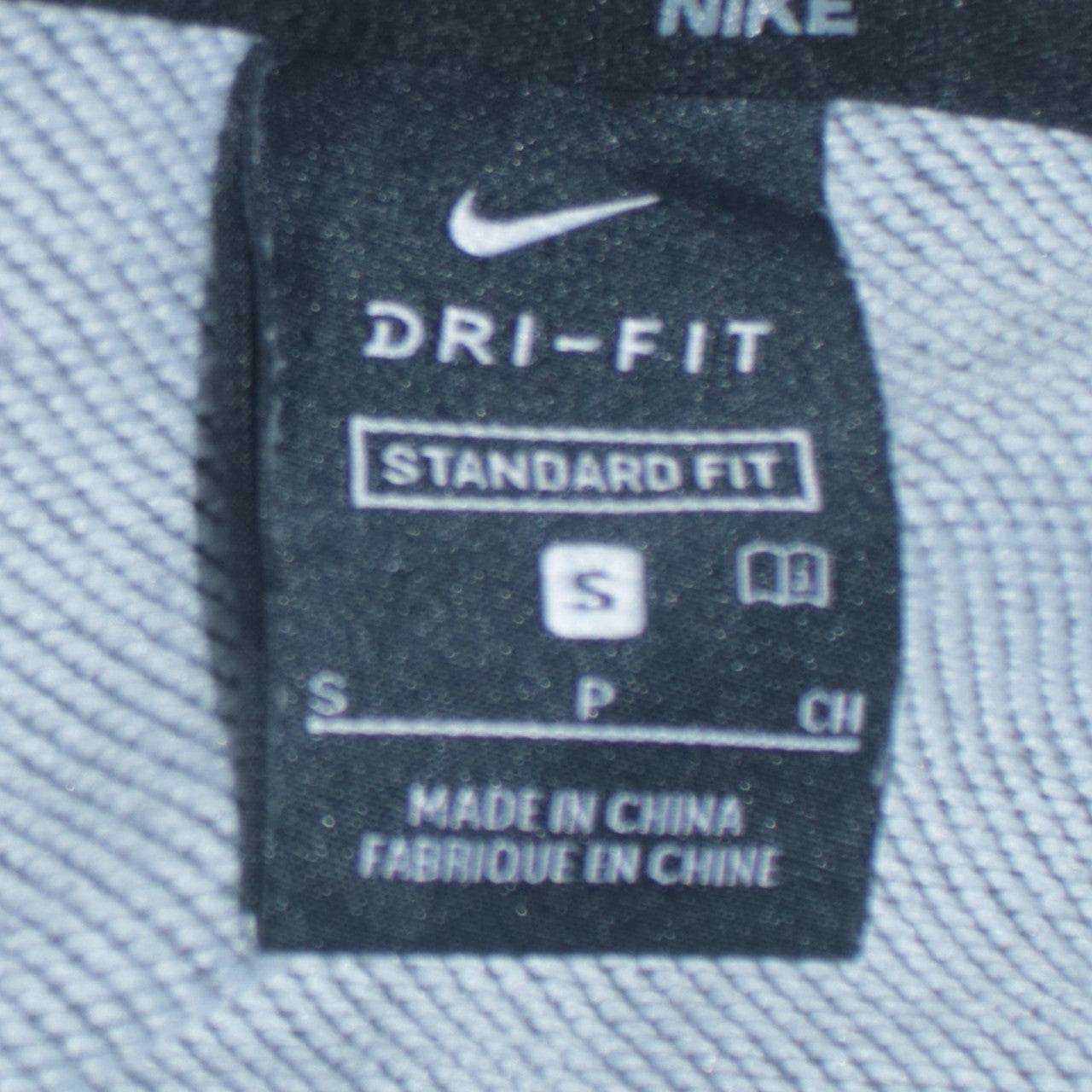 Mens UK Size S Nike Grey Full Zip Hoodie