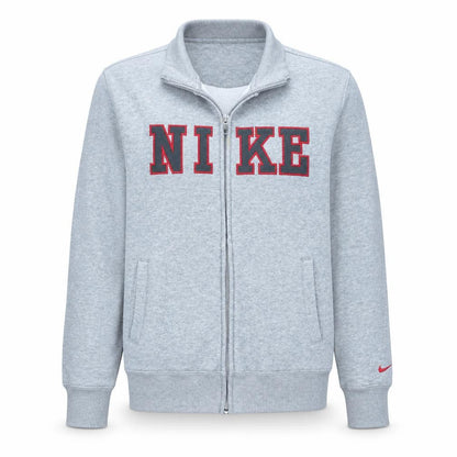 Mens UK Size M Nike Grey Full Zip Sweatshirt