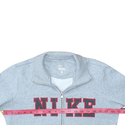 Mens UK Size M Nike Grey Full Zip Sweatshirt