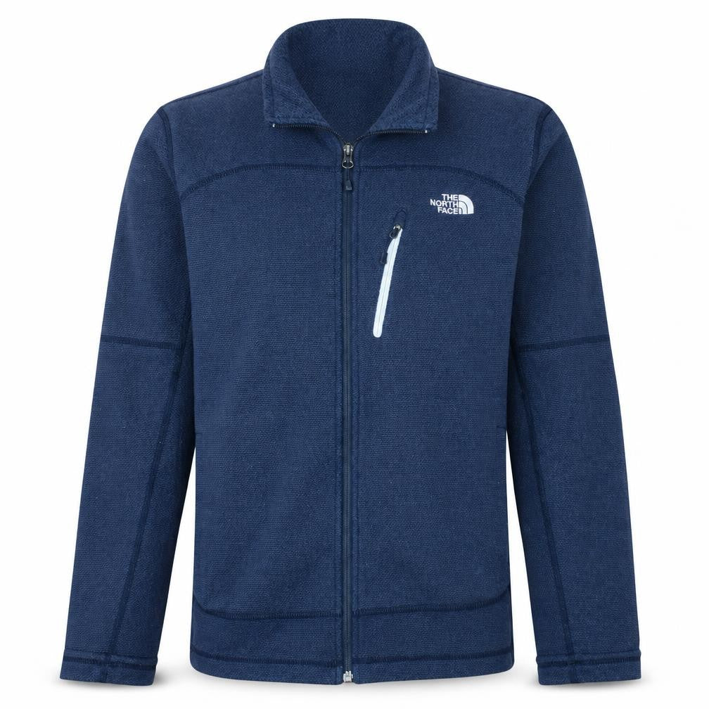 Mens UK Size S The North Face Blue Full Zip Sweatshirt
