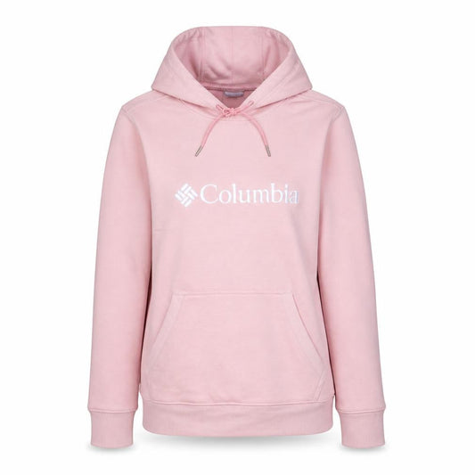 Womens UK Size S Columbia Pink Pullover Hoodie
