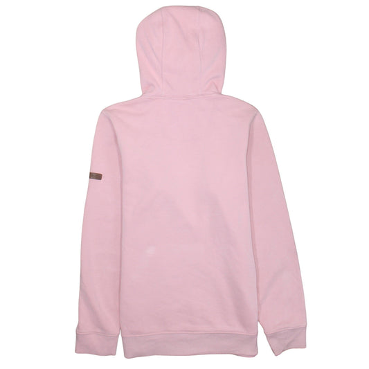 Womens UK Size S Columbia Pink Pullover Hoodie