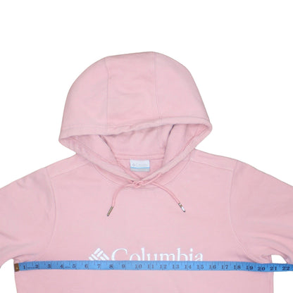 Womens UK Size S Columbia Pink Pullover Hoodie