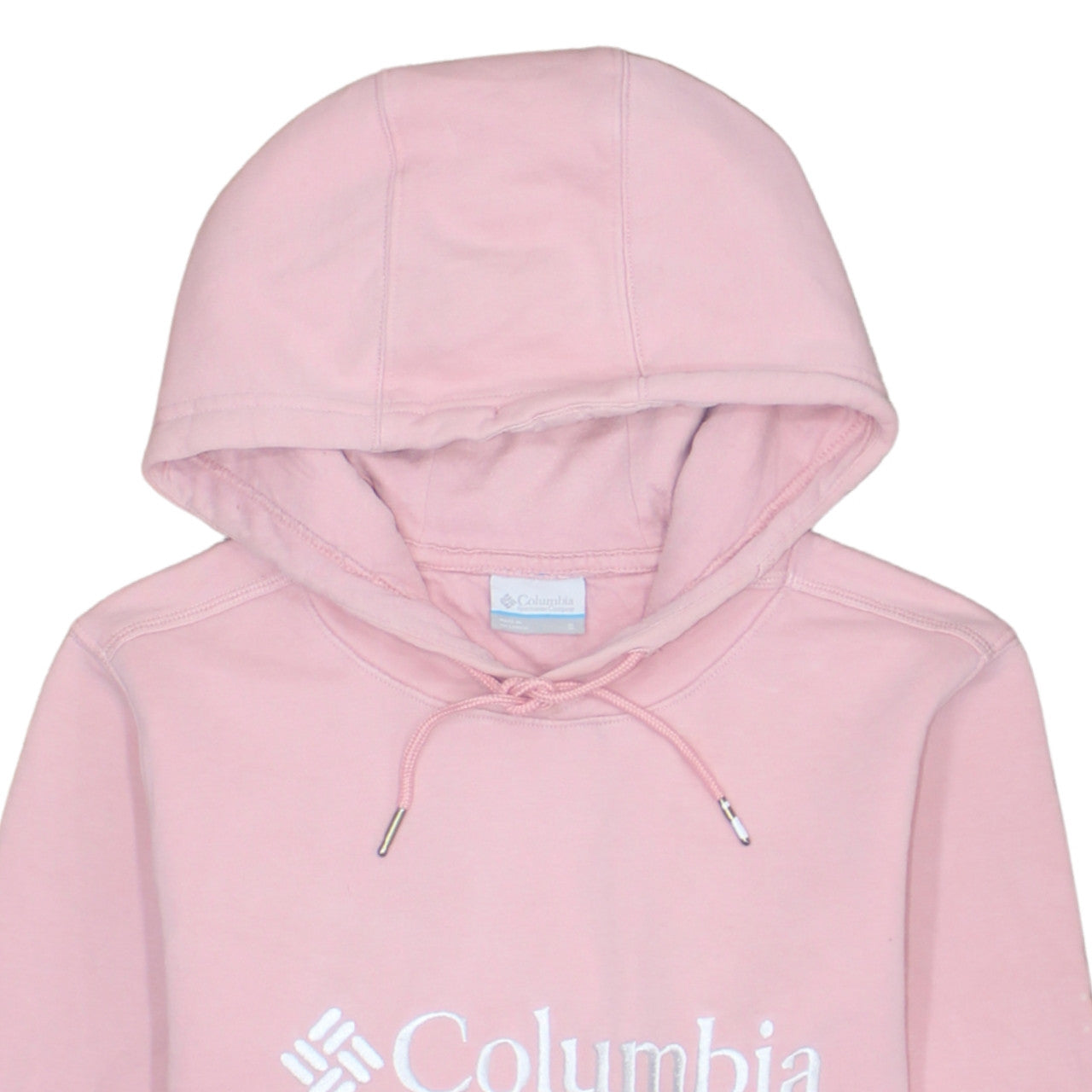 Womens UK Size S Columbia Pink Pullover Hoodie