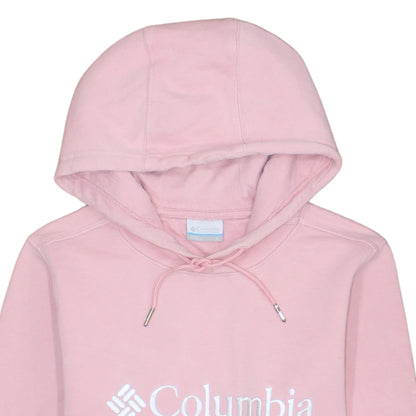 Womens UK Size S Columbia Pink Pullover Hoodie