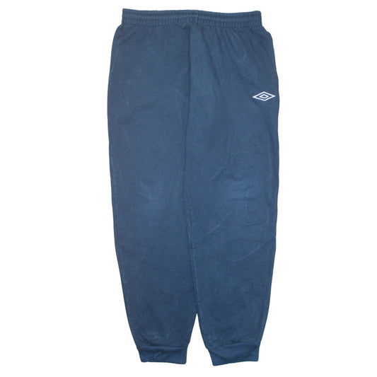 Mens UK Size XL Umbro Regular Fit Jogger Blue Trousers