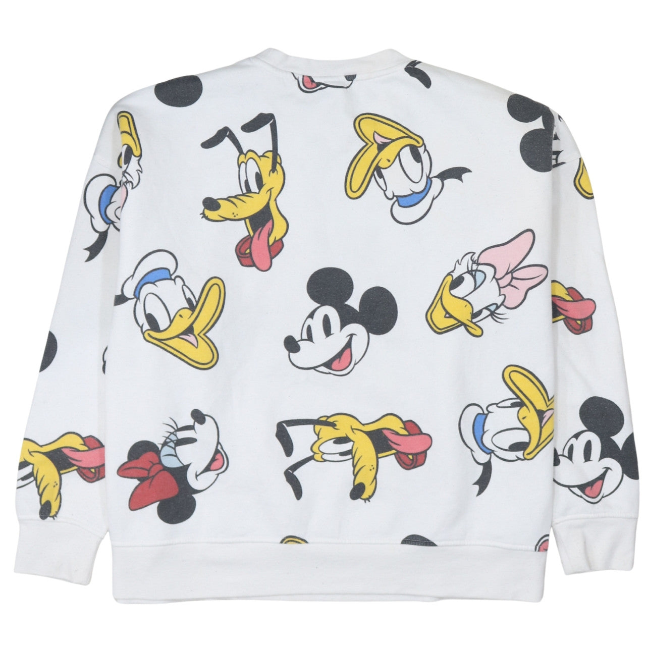 Womens UK Size XL Disney White Pullover Sweatshirt