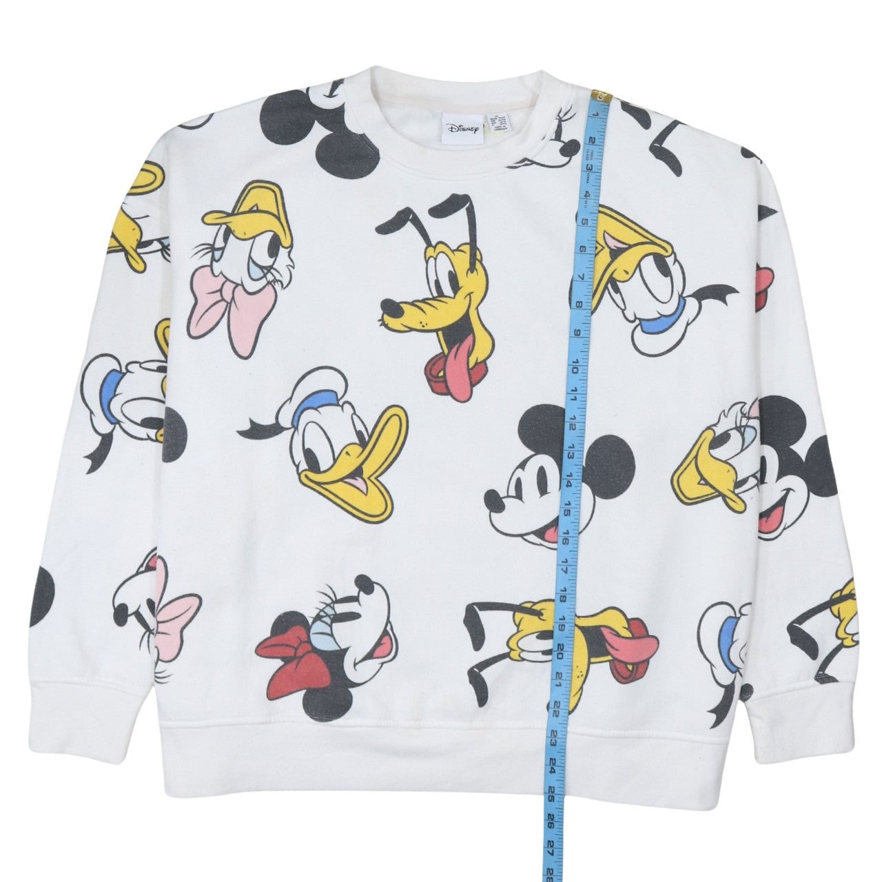 Womens UK Size XL Disney White Pullover Sweatshirt