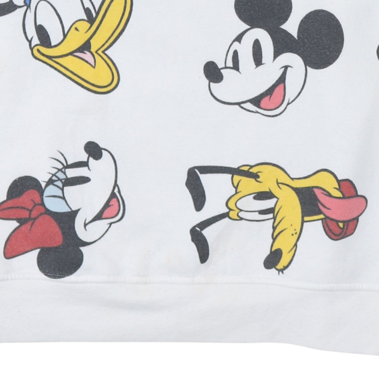 Womens UK Size XL Disney White Pullover Sweatshirt