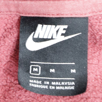 Mens UK Size M Nike Red Pullover Hoodie