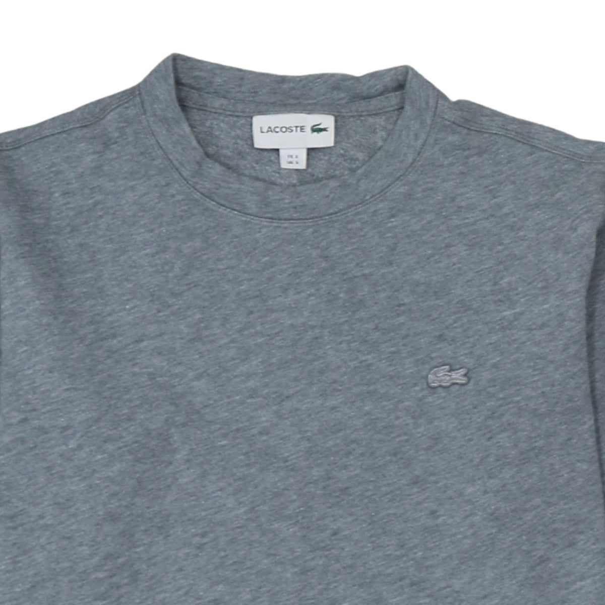 Mens UK Size S Lacoste Grey Pullover Sweatshirt