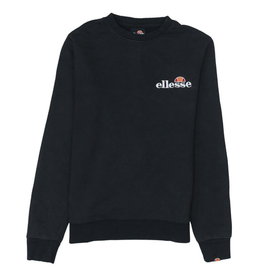 Womens UK Size 8 ellesse Black Pullover Sweatshirt