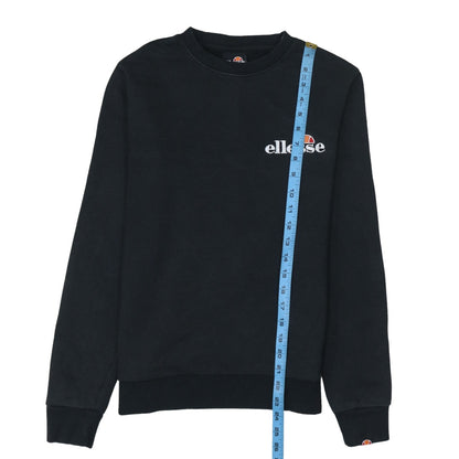 Womens UK Size 8 ellesse Black Pullover Sweatshirt