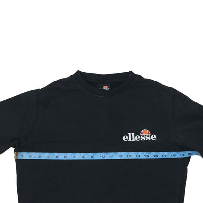 Womens UK Size 8 ellesse Black Pullover Sweatshirt