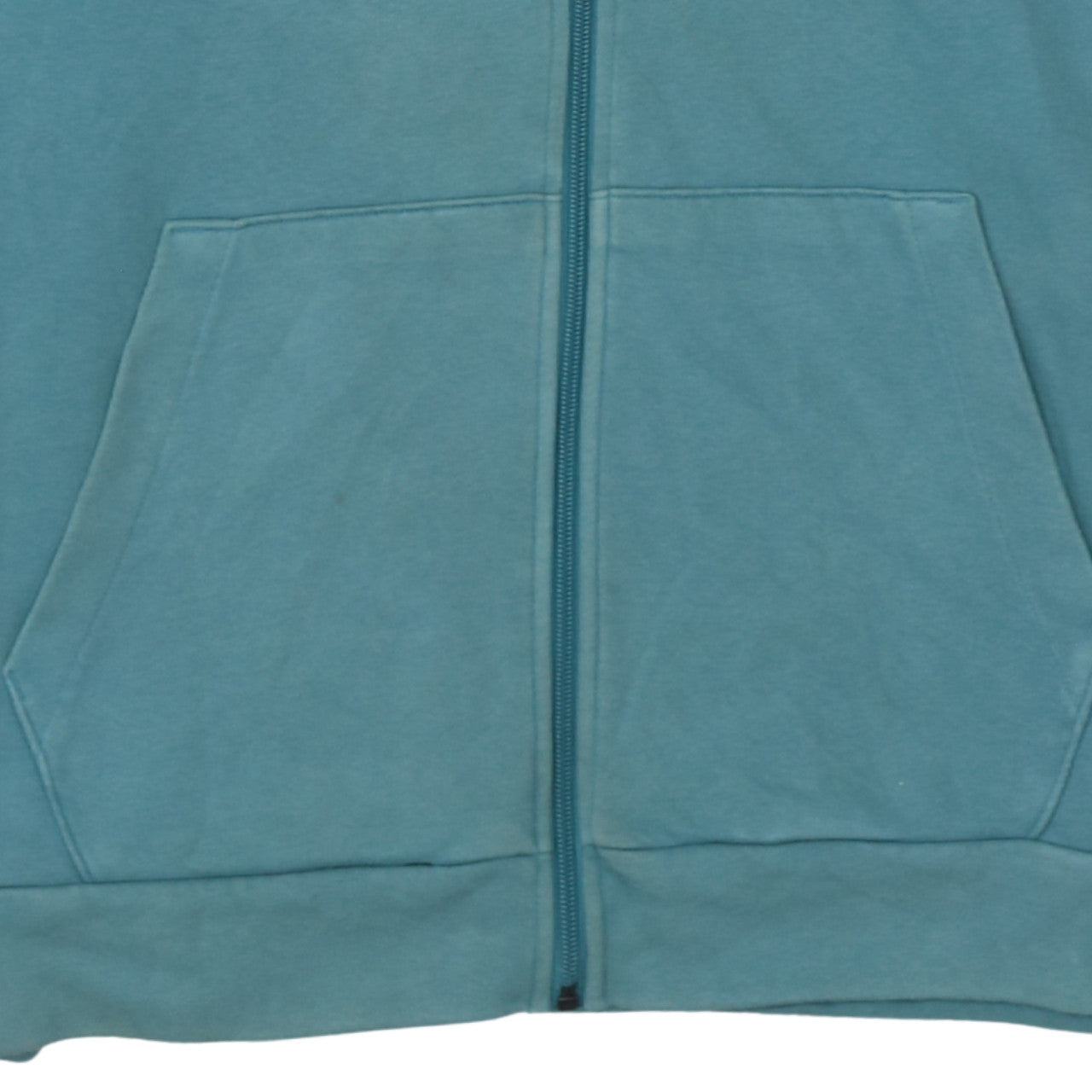 Mens UK Size L Nike Blue Full Zip Hoodie