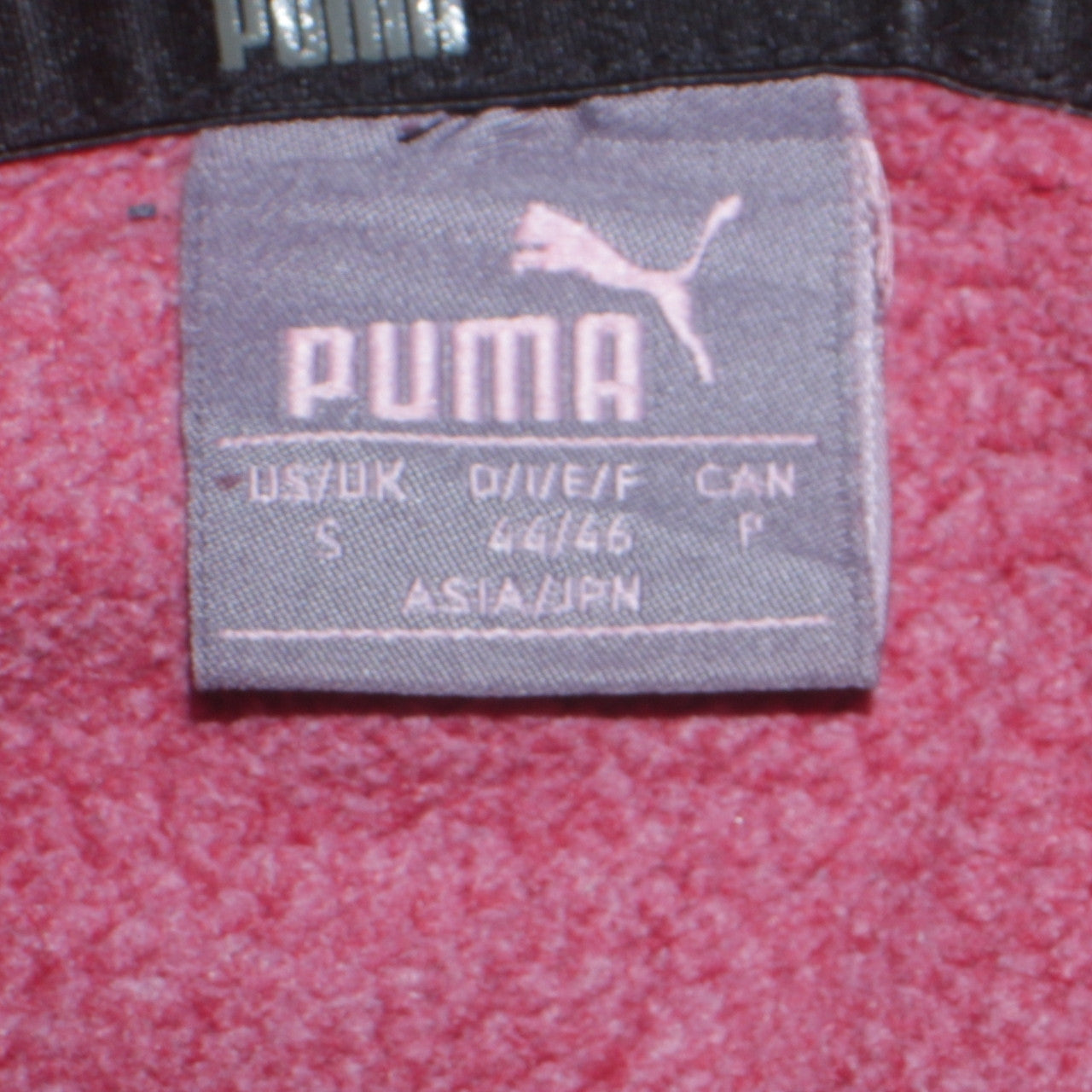 Mens UK Size S PUMA Red Pullover Hoodie