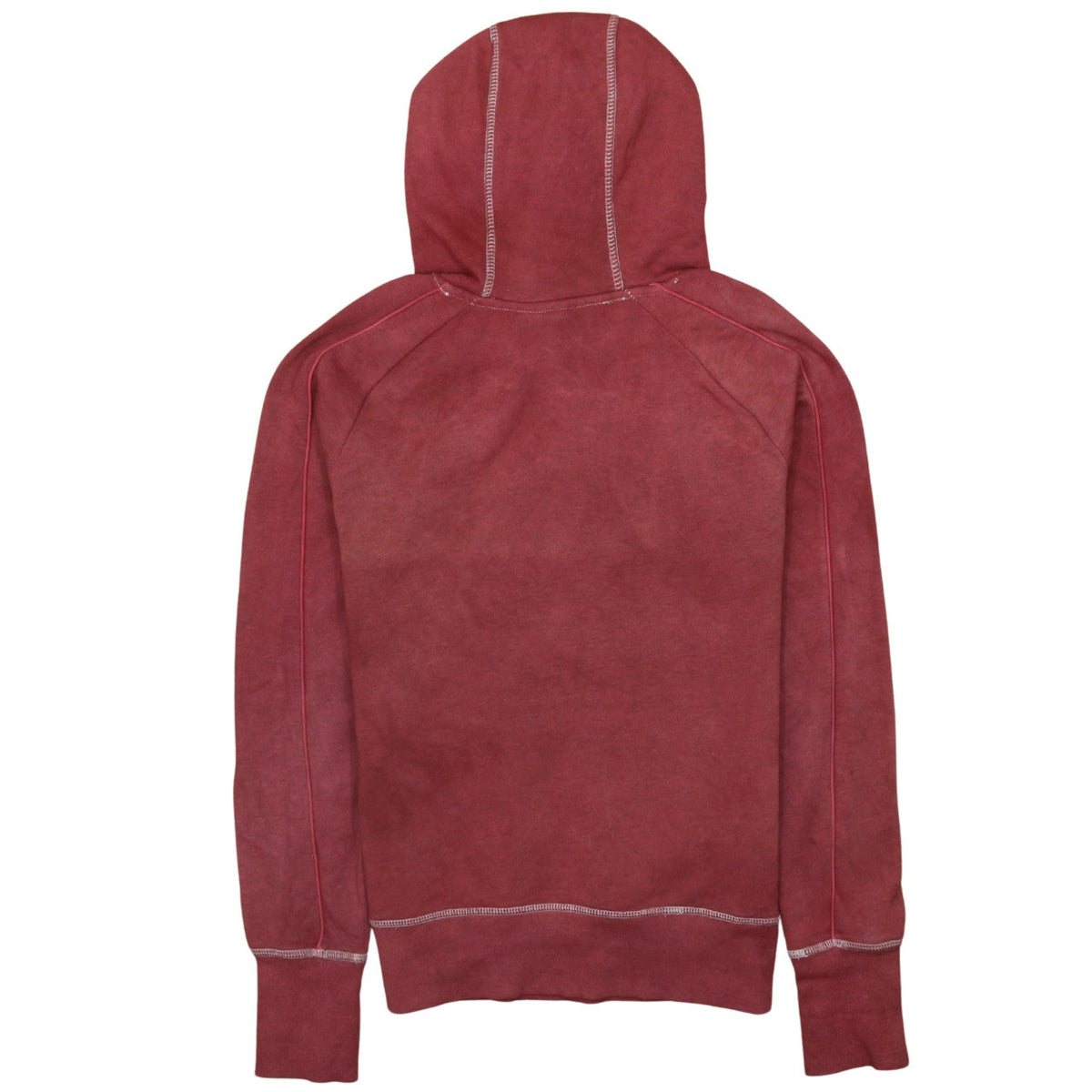 Womens UK Size 8 ellesse Red Pullover Hoodie