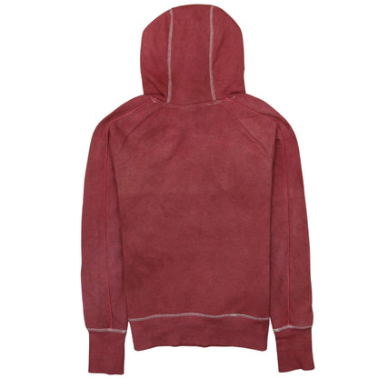 Womens UK Size 8 ellesse Red Pullover Hoodie
