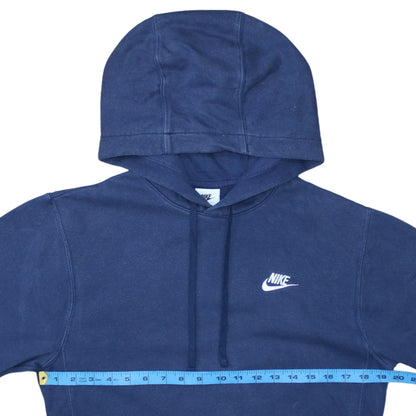 Mens UK Size XS Nike Blue Pullover Hoodie