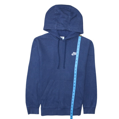 Mens UK Size XS Nike Blue Pullover Hoodie