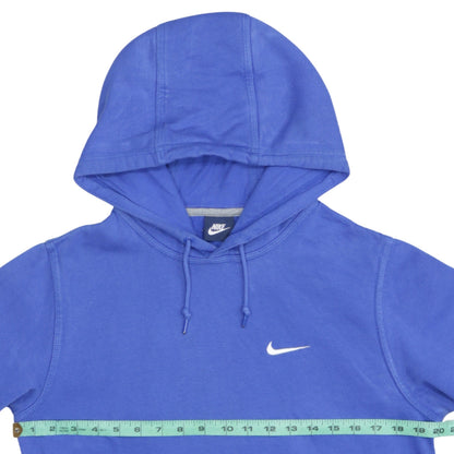 Mens UK Size S Nike Blue Pullover Hoodie