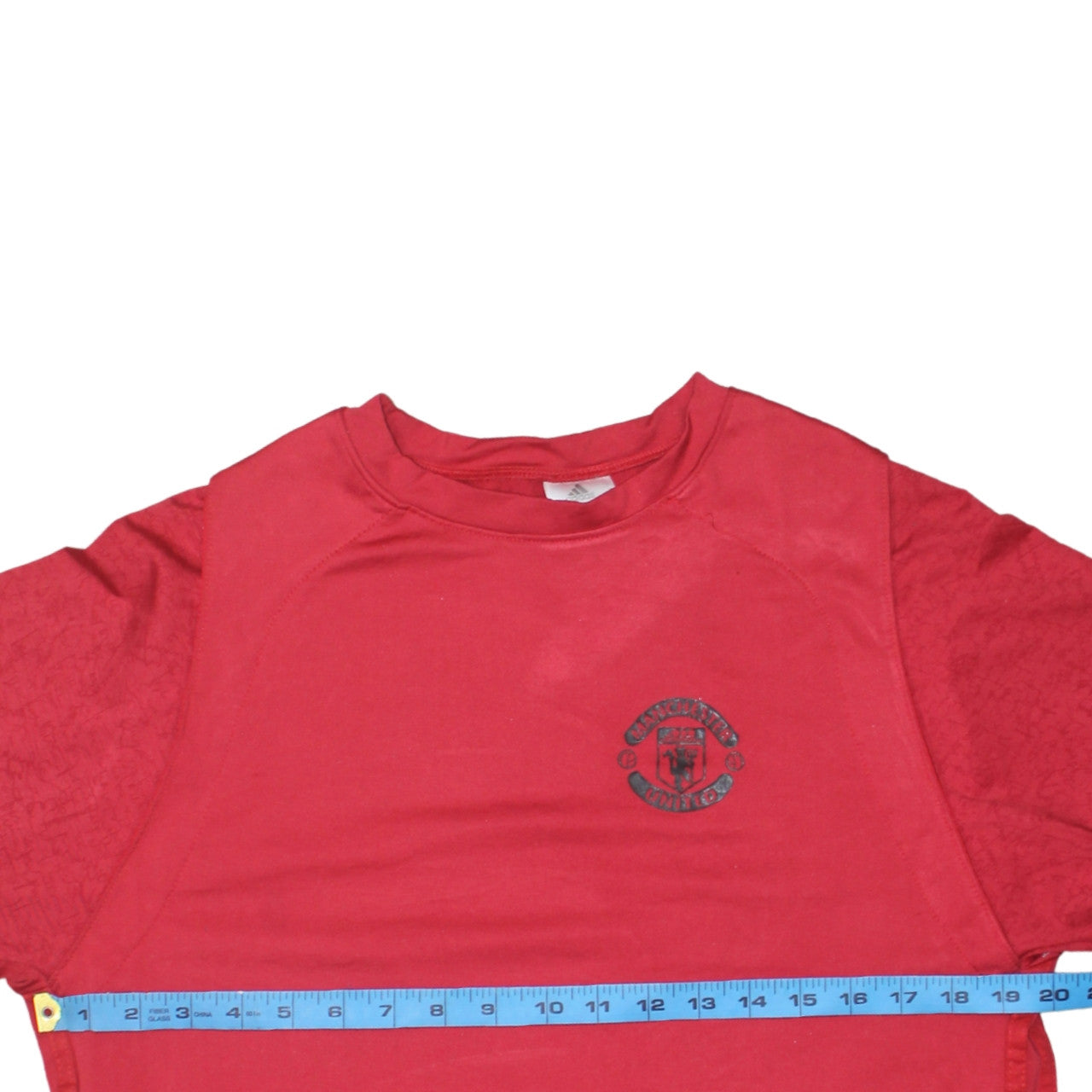 adidas Men’s Red Manchester United ClimaWarm Long Sleeve T-Shirt XL