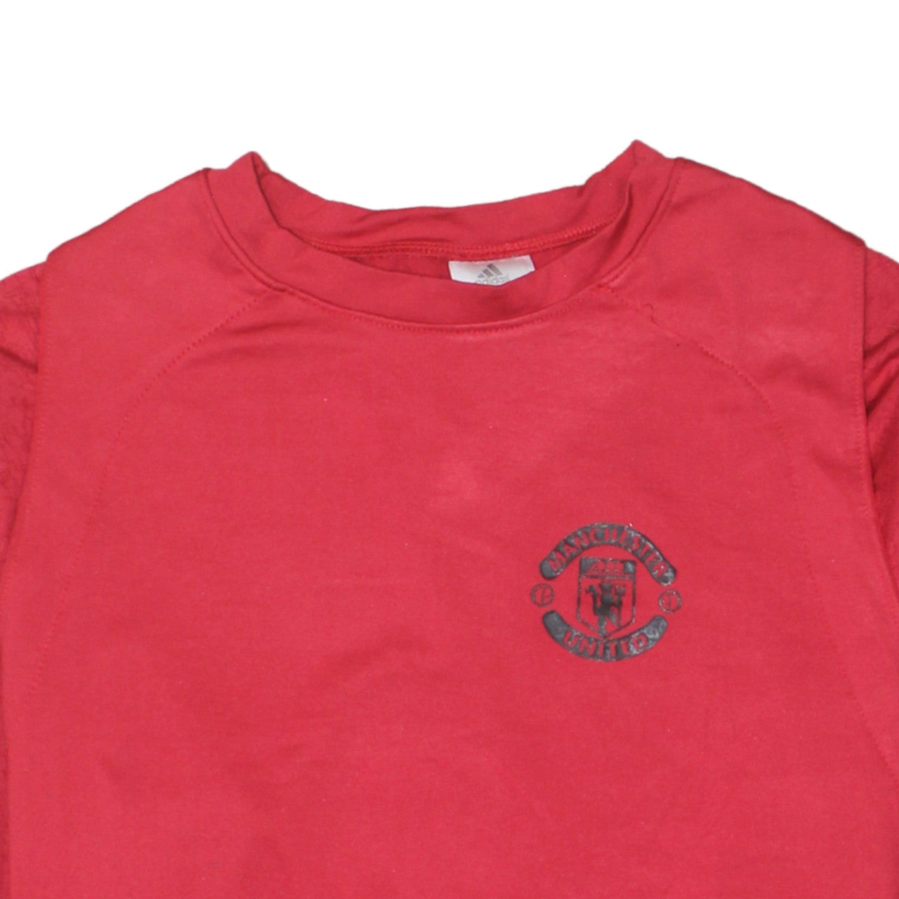 adidas Men’s Red Manchester United ClimaWarm Long Sleeve T-Shirt XL