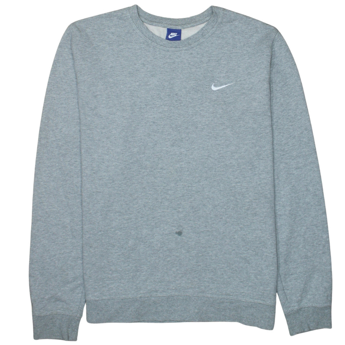 Mens UK Size 2XL Nike Grey Pullover Sweatshirt