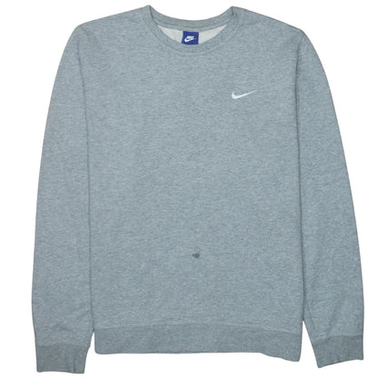 Mens UK Size 2XL Nike Grey Pullover Sweatshirt