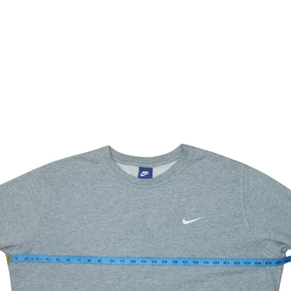 Mens UK Size 2XL Nike Grey Pullover Sweatshirt