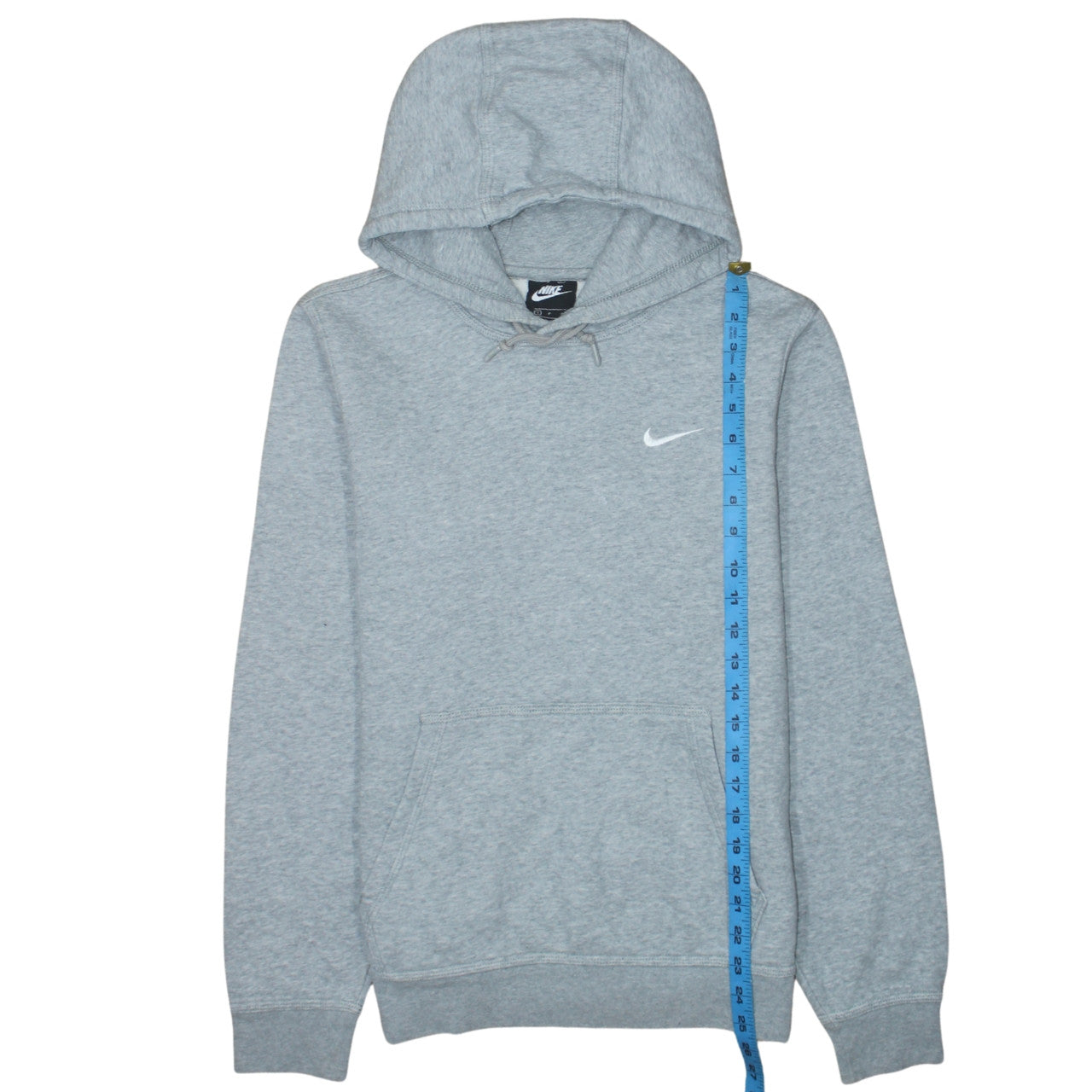 Mens UK Size S Nike Grey Pullover Hoodie