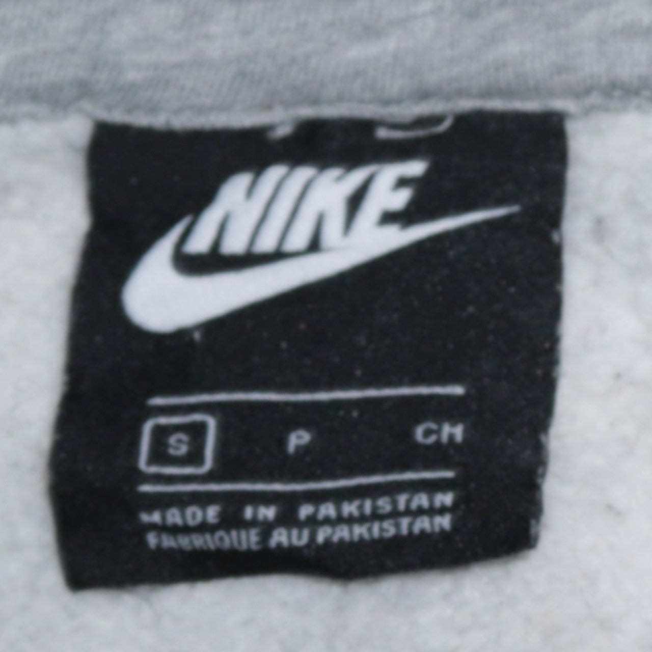 Mens UK Size S Nike Grey Pullover Hoodie