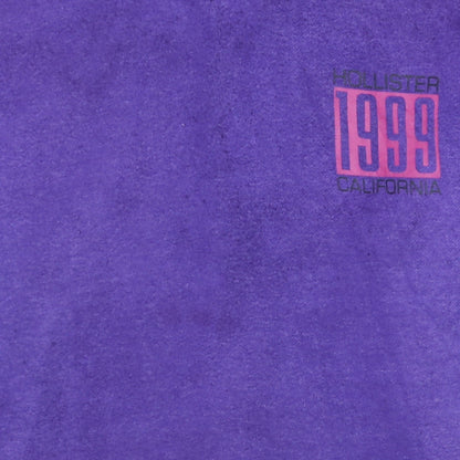 Mens UK Size L Hollister Purple Pullover Hoodie