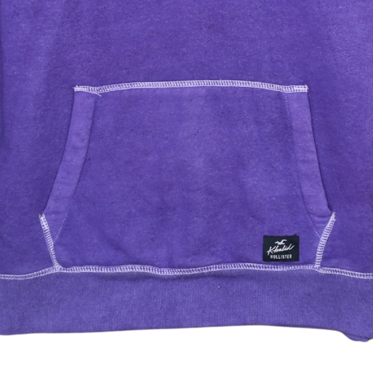 Mens UK Size L Hollister Purple Pullover Hoodie