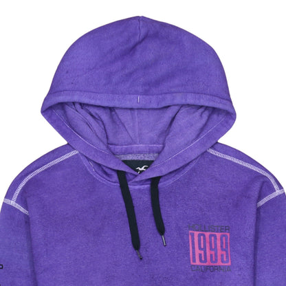 Mens UK Size L Hollister Purple Pullover Hoodie