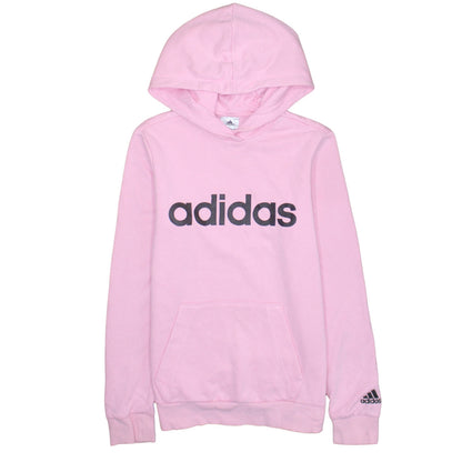 Womens UK Size S adidas Pink Pullover Hoodie