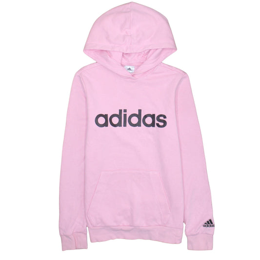 Womens UK Size S adidas Pink Pullover Hoodie