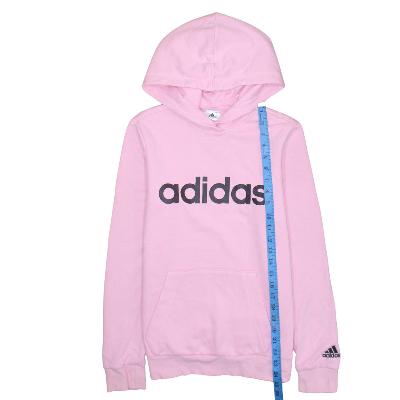 Womens UK Size S adidas Pink Pullover Hoodie