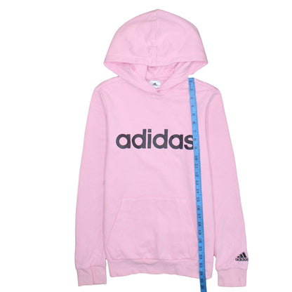 Womens UK Size S adidas Pink Pullover Hoodie