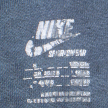 Womens UK Size S Nike Blue Pullover Hoodie