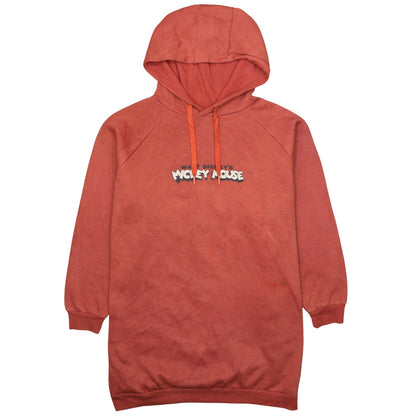 Unisex Adults UK Size M Disney Red Pullover Hoodie