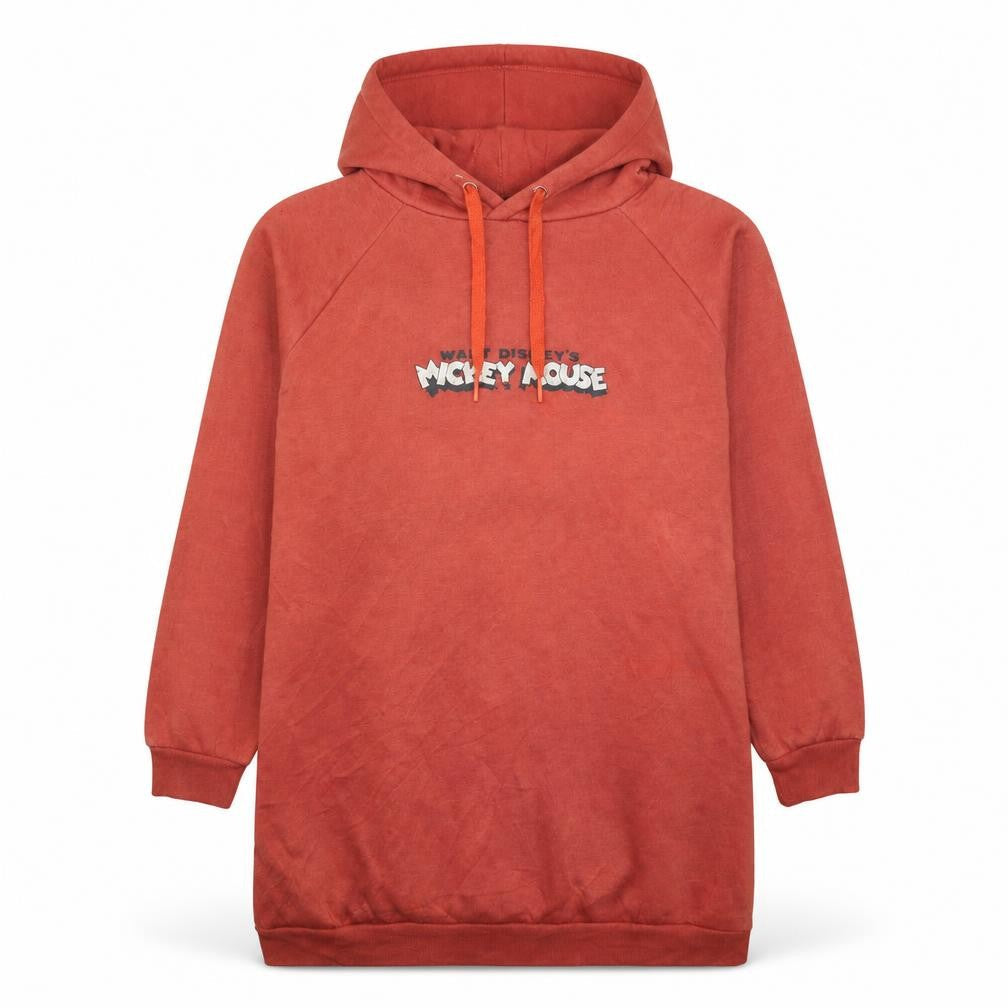 Unisex Adults UK Size M Disney Red Pullover Hoodie