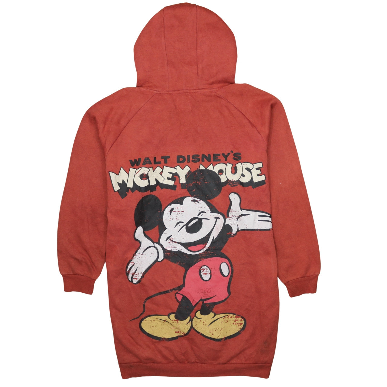 Unisex Adults UK Size M Disney Red Pullover Hoodie
