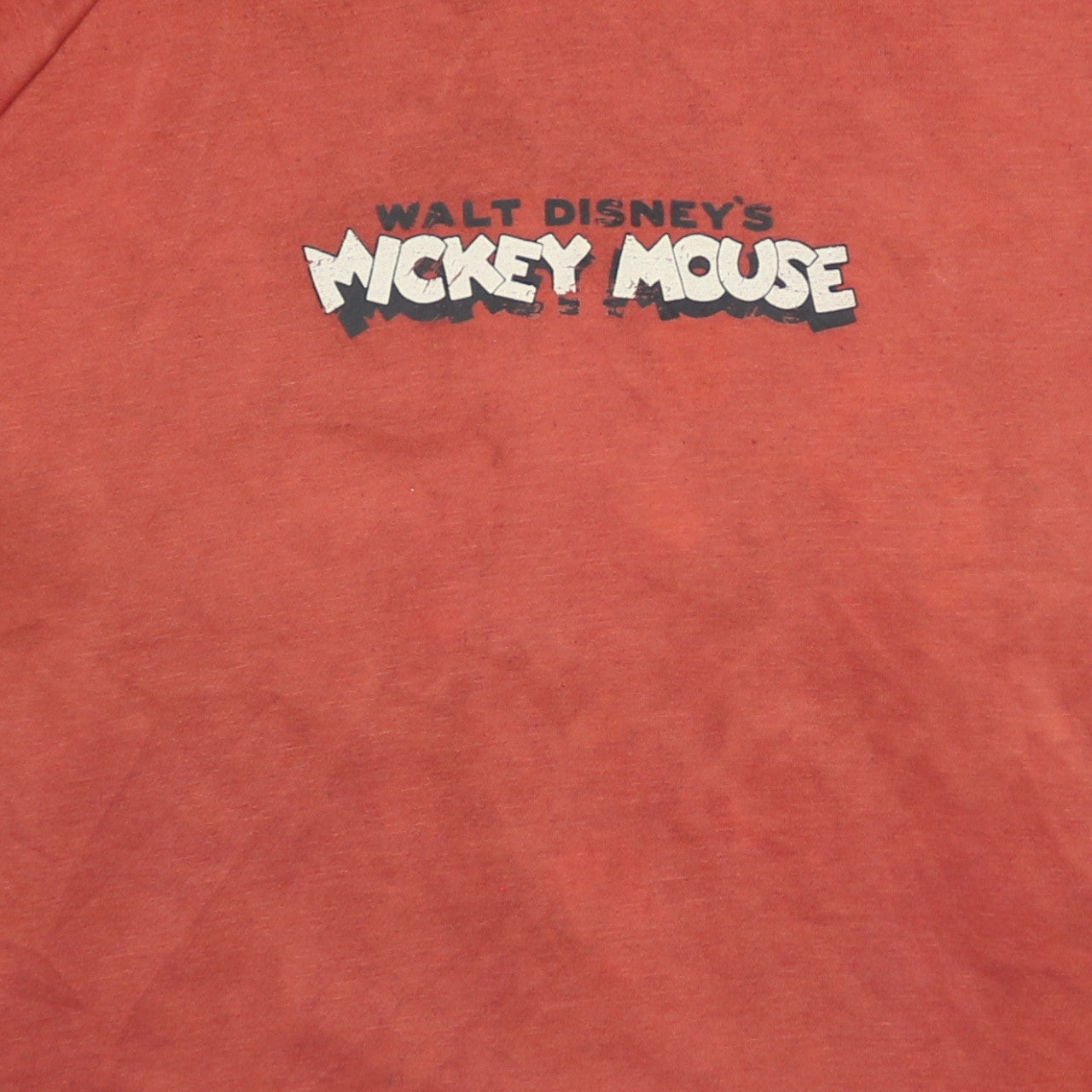 Unisex Adults UK Size M Disney Red Pullover Hoodie