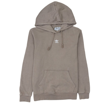 Womens UK Size 8 adidas Beige Pullover Hoodie