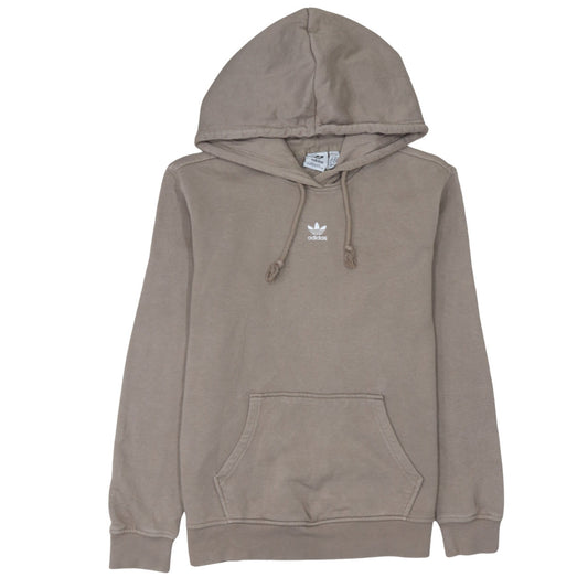 Womens UK Size 8 adidas Beige Pullover Hoodie
