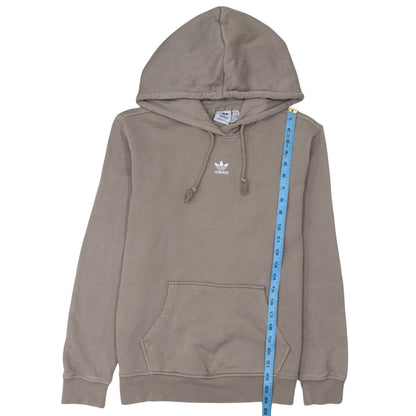 Womens UK Size 8 adidas Beige Pullover Hoodie