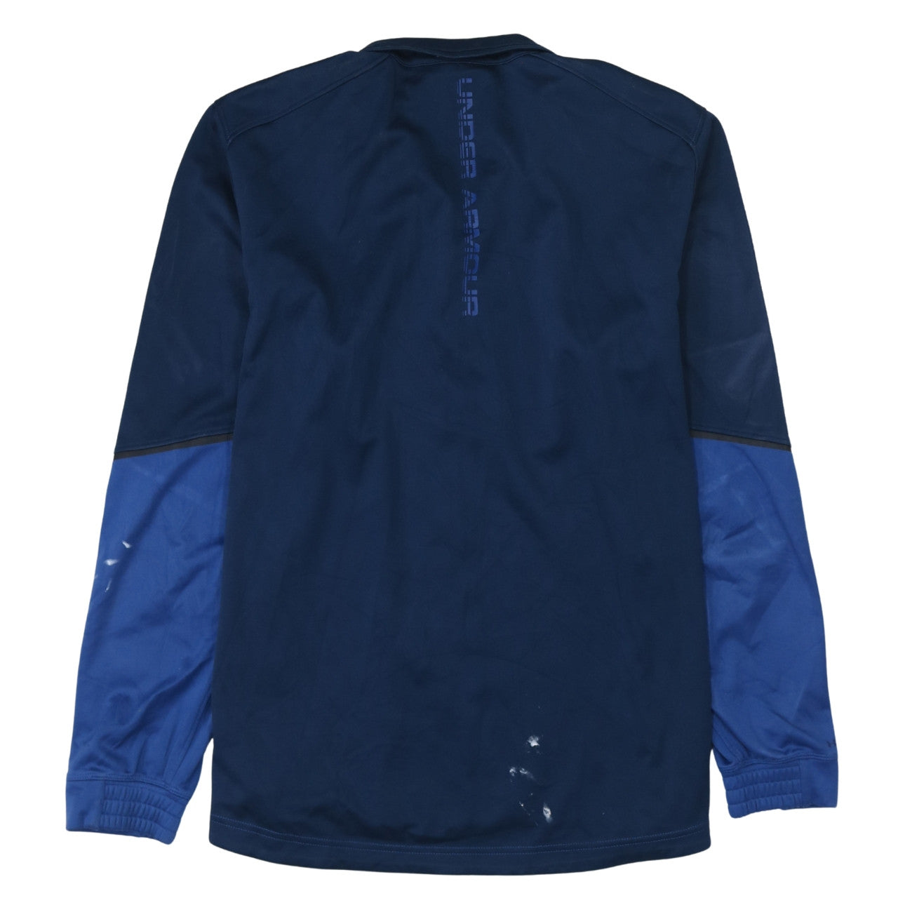 Mens UK Size M Under armour Blue Henley Sweatshirt