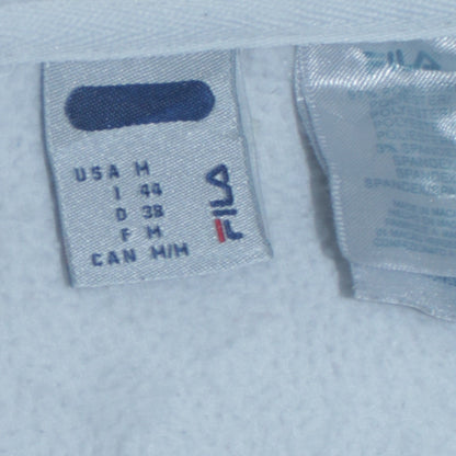 Womens UK Size 12 FILA White Basic Jacket